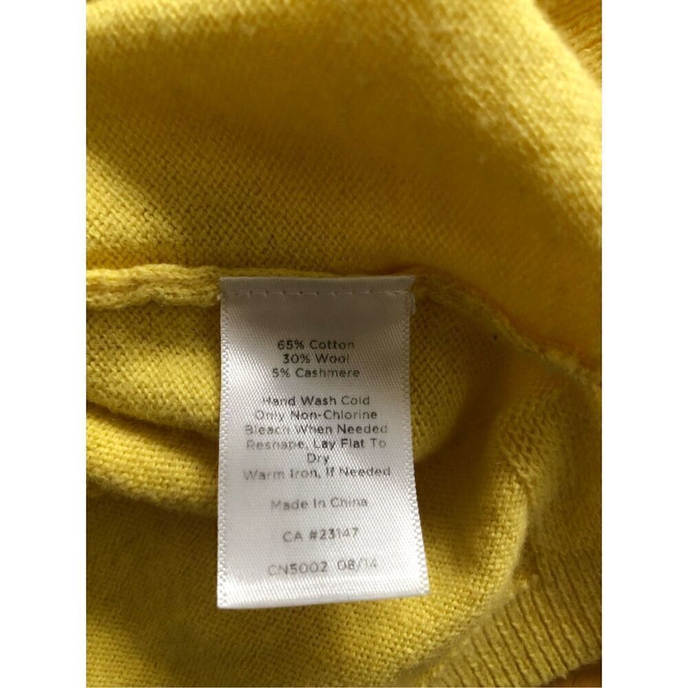 J.CREW Womens Long Sleeve Cotton-Wool Blend Teddie Sweater SZ PL - Picture 11 of 11